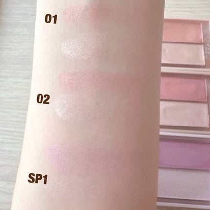 フェイスグロウカラー/CEZANNE/クリームハイライトを使ったクチコミ(4枚目)