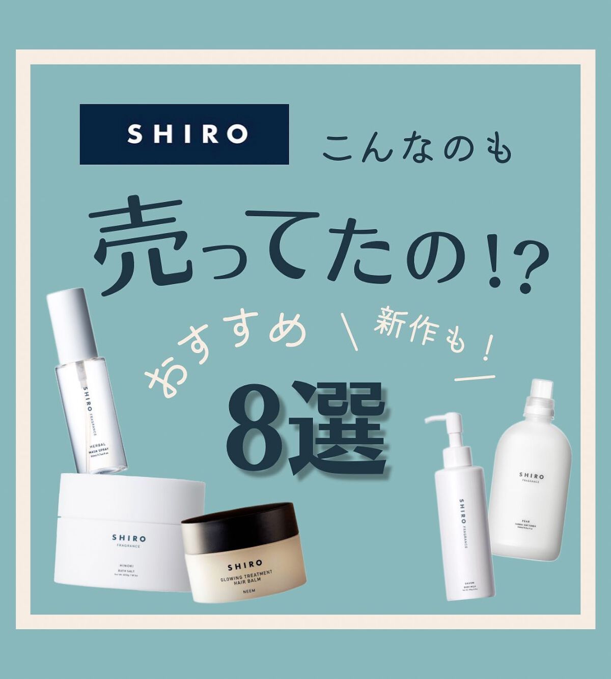 試してみた】SHIRO ニームヘアバームの効果・髪質別の口コミ 試してみた】SHIRO ニームヘアバームの効果・髪質別の口コミ