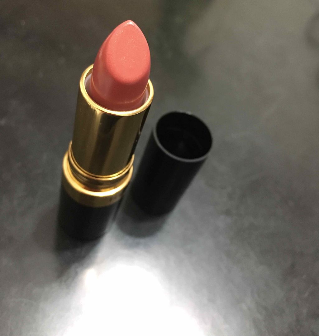 スーパー ラストラス リップスティック 075 ピーチ パルフェ/REVLON/口紅を使ったクチコミ（1枚目）
