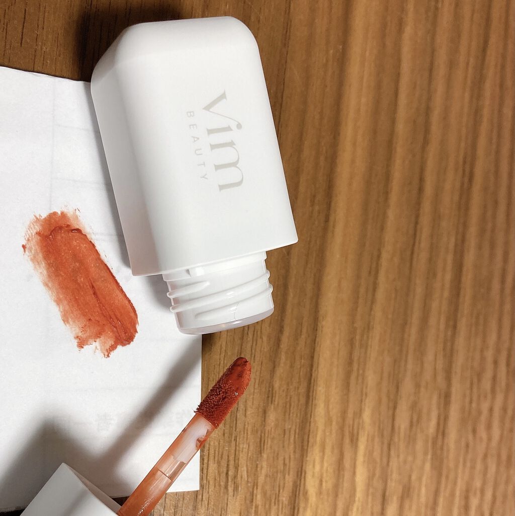 my confidence lip souffle matte  ripe carrot orange（食べ頃のキャロットオレンジ）/vim BEAUTY/口紅を使ったクチコミ（3枚目）
