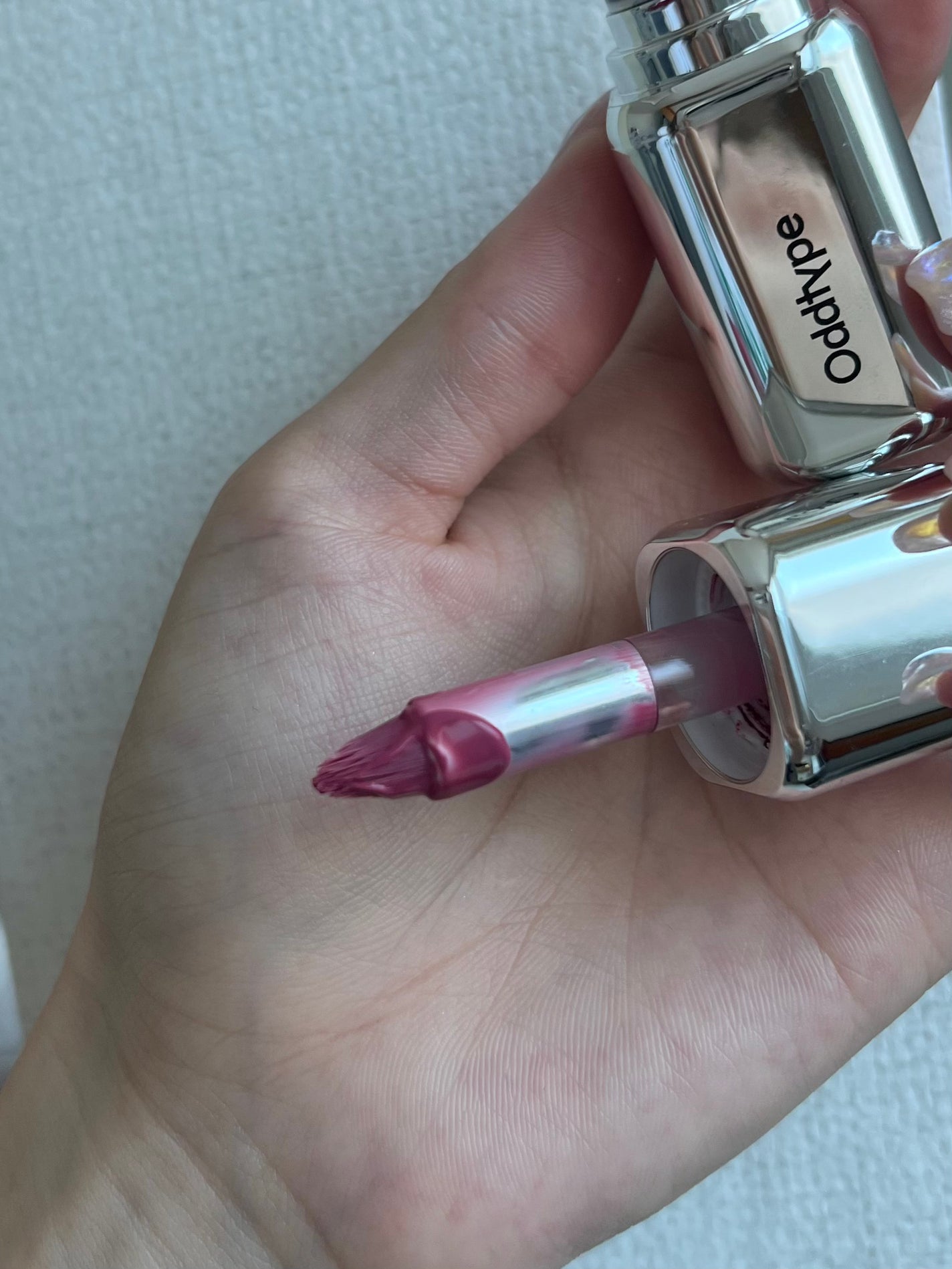 アンシーン ミラーティント/Oddtype/リップティントを使ったクチコミ(3枚目)