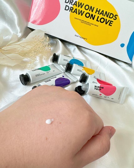 シグネチャーパフュームハンドクリームミニチュアギフトセット/DUFT&DOFT/ハンドクリームを使ったクチコミ(5枚目)