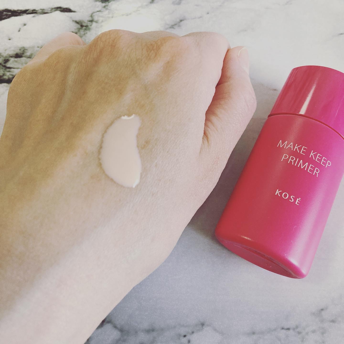 メイク キープ プライマー/コーセーコスメニエンス/化粧下地を使ったクチコミ（3枚目）