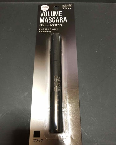 URGLAM LUXE　VOLUME LASH MASCARA/U R GLAM/マスカラを使ったクチコミ（1枚目）