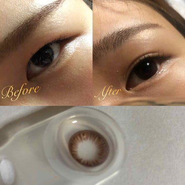 LARME MOISTURE UV(ラルムモイスチャーUV)/LARME/カラーコンタクトレンズを使ったクチコミ（2枚目）