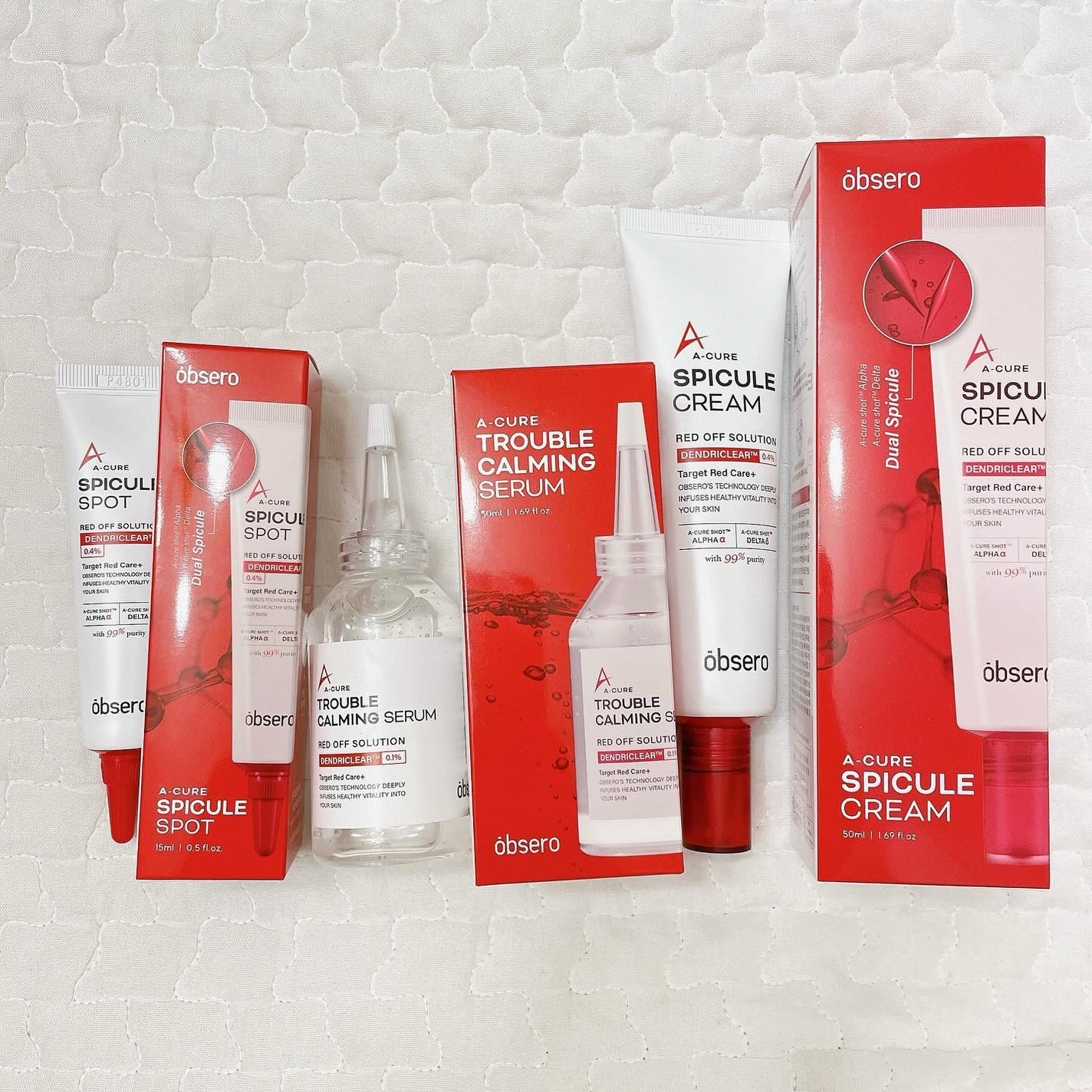 エーキュアスピキュールスポット/obsero/フェイスクリームを使ったクチコミ(1枚目)