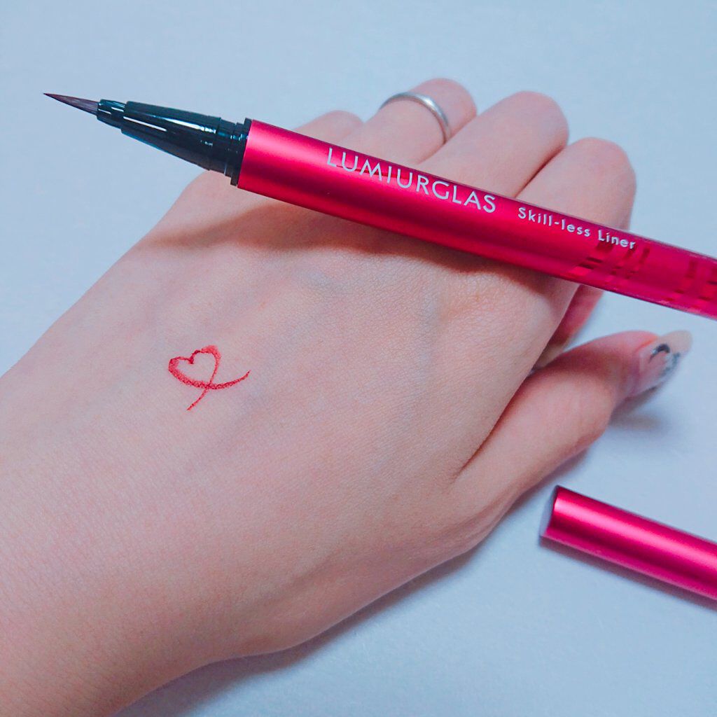 スキルレスライナー/LUMIURGLAS/リキッドアイライナーを使ったクチコミ（1枚目）