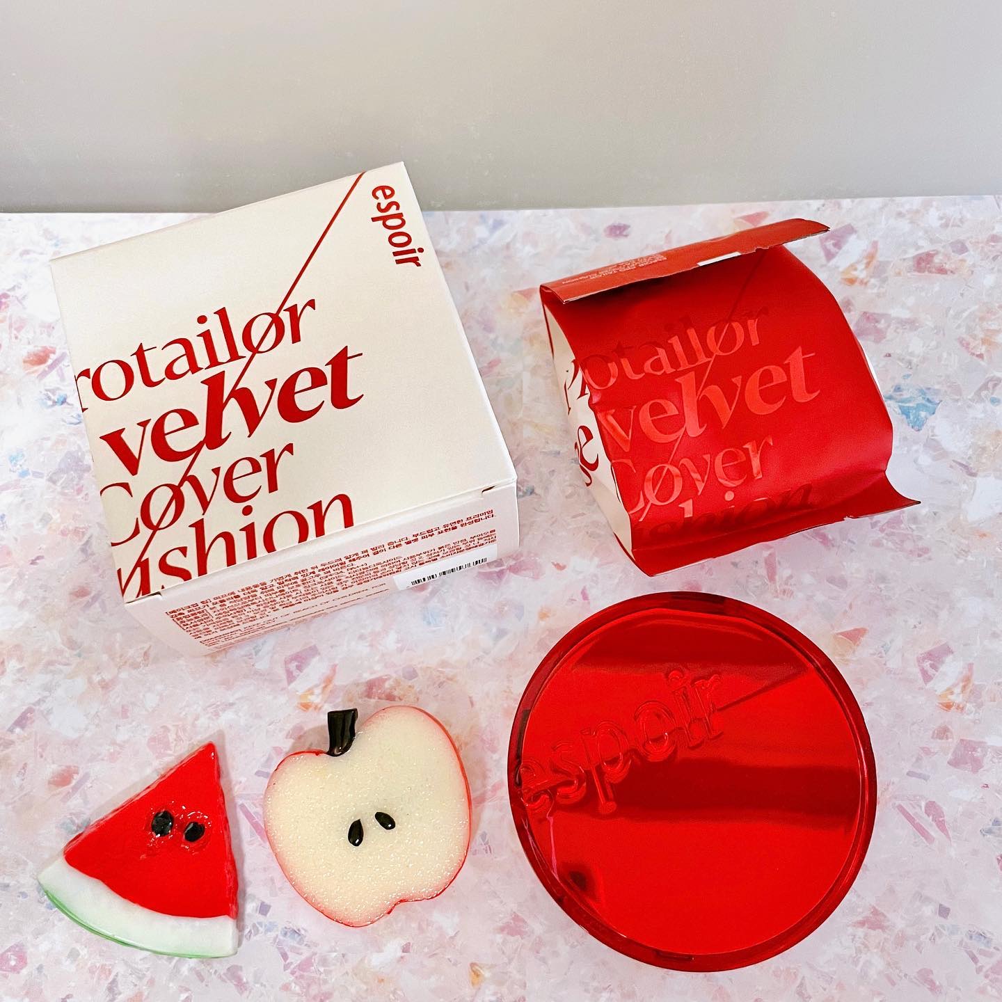 プロテーラービーベルベットカバークッション/espoir/クッションファンデーションを使ったクチコミ（1枚目）