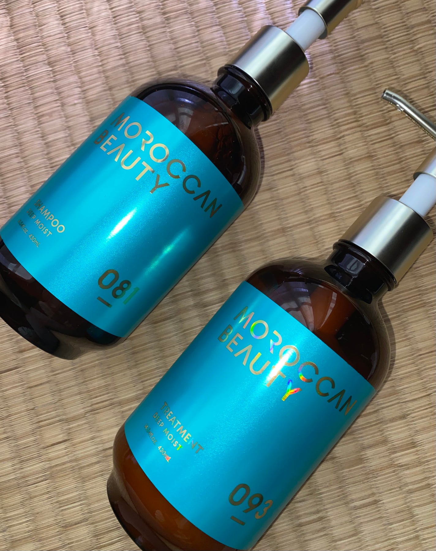 ディープモイスト シャンプー/ ヘアトリートメント/モロッカンビューティ/市販シャンプーを使ったクチコミ(1枚目)