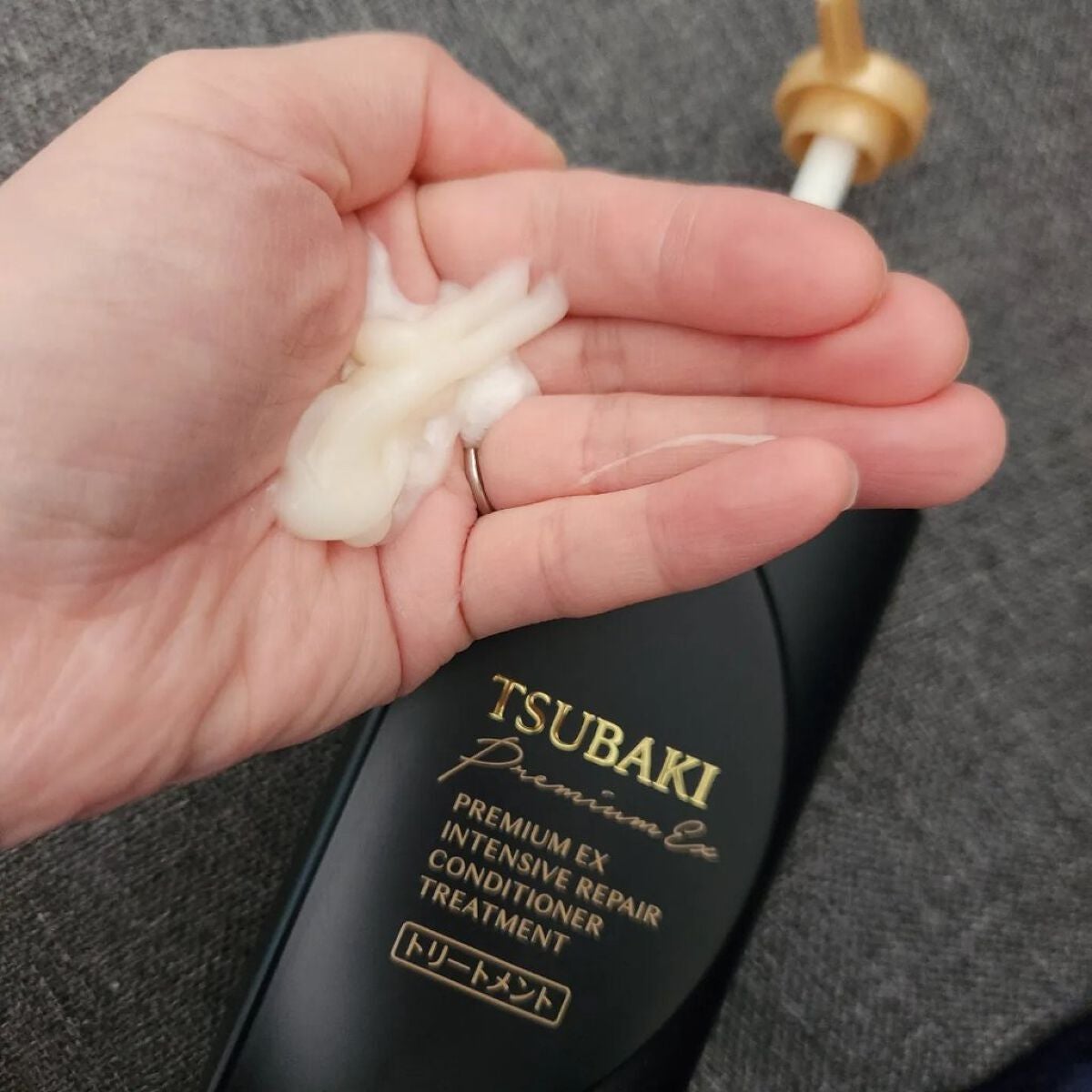 プレミアムEX インテンシブリペア <シャンプー>/コンディショナー<ヘアトリートメント> /TSUBAKI/市販シャンプーを使ったクチコミ(3枚目)