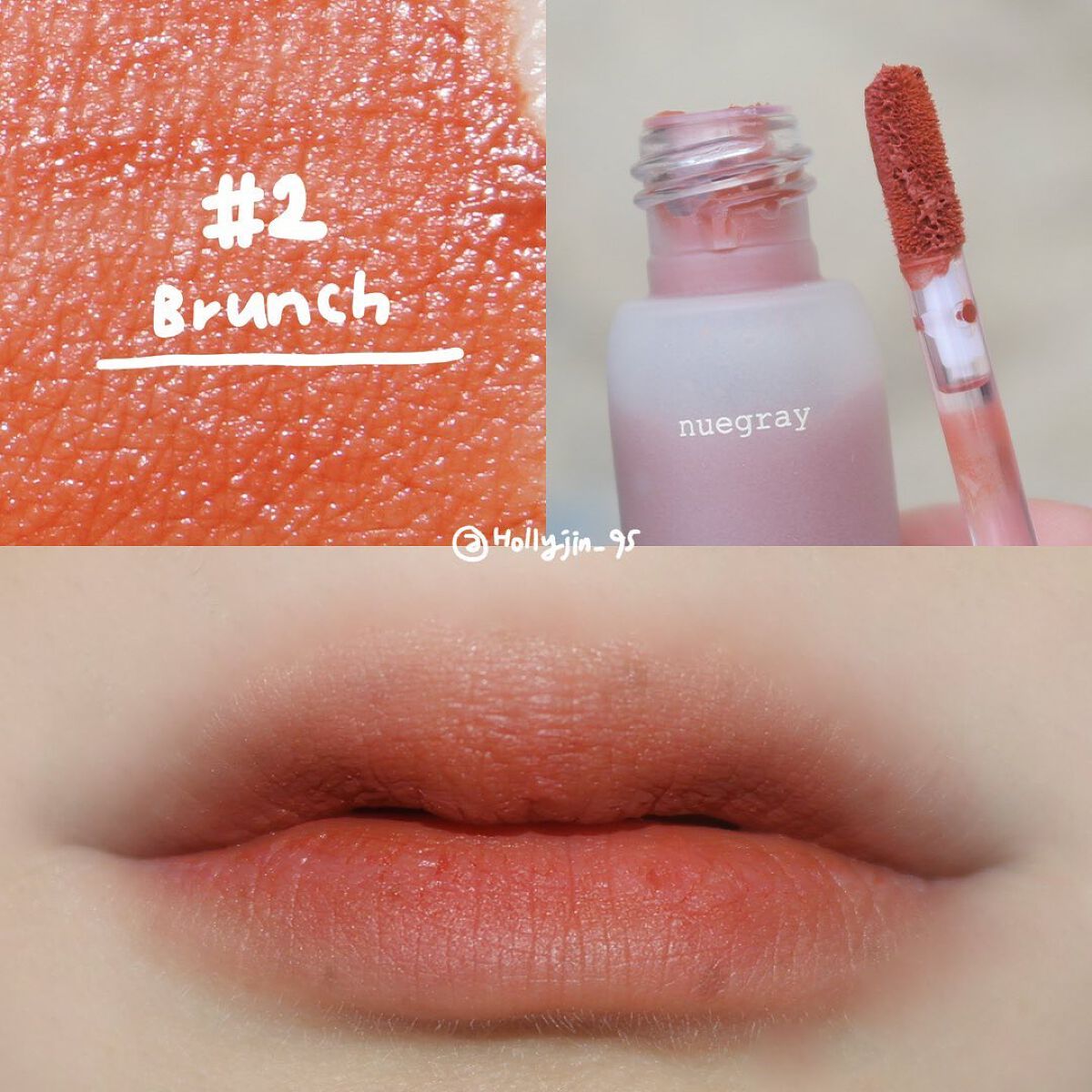 デイリームードマットリキッド/nuegray/リップグロスを使ったクチコミ(4枚目)