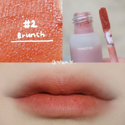 デイリームードマットリキッド/nuegray/リップグロスを使ったクチコミ(4枚目)
