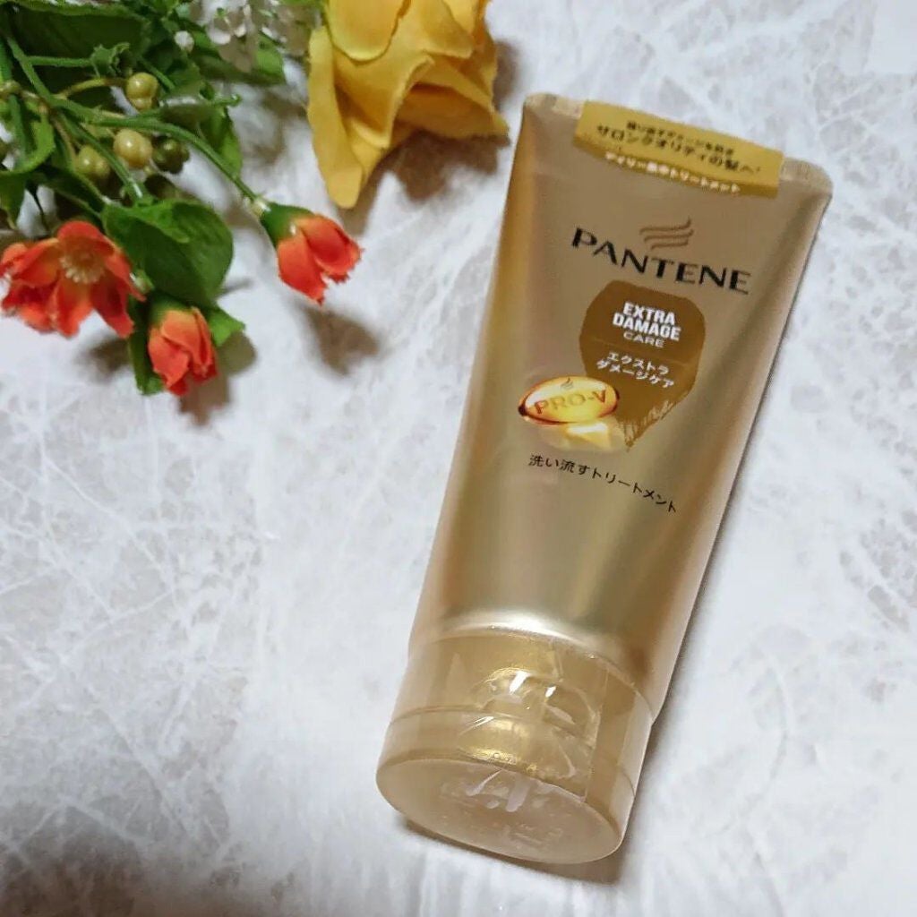 エクストラダメージケア デイリー補修トリートメント/パンテーン/洗い流すヘアトリートメントを使ったクチコミ(2枚目)