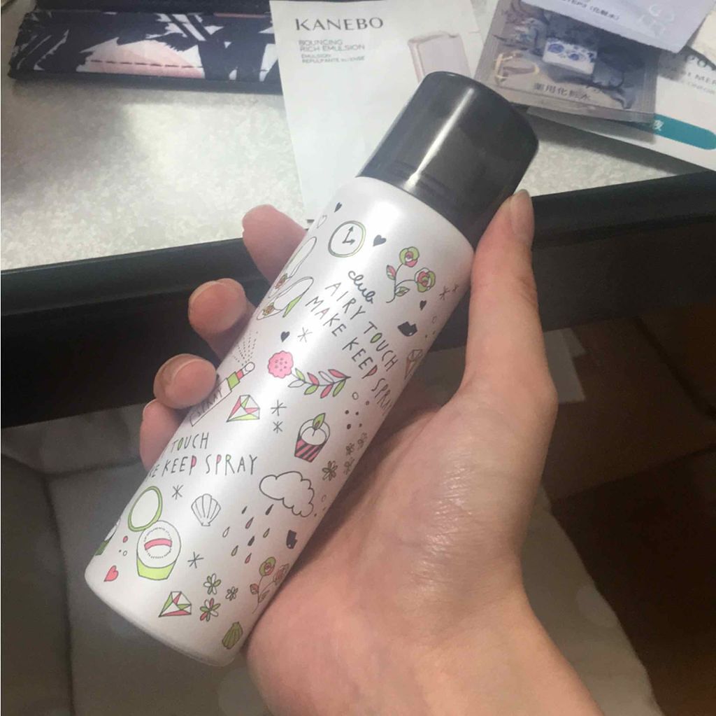 エアリータッチ メイクキープUVスプレー/クラブ/日焼け止めミスト・スプレーを使ったクチコミ(1枚目)