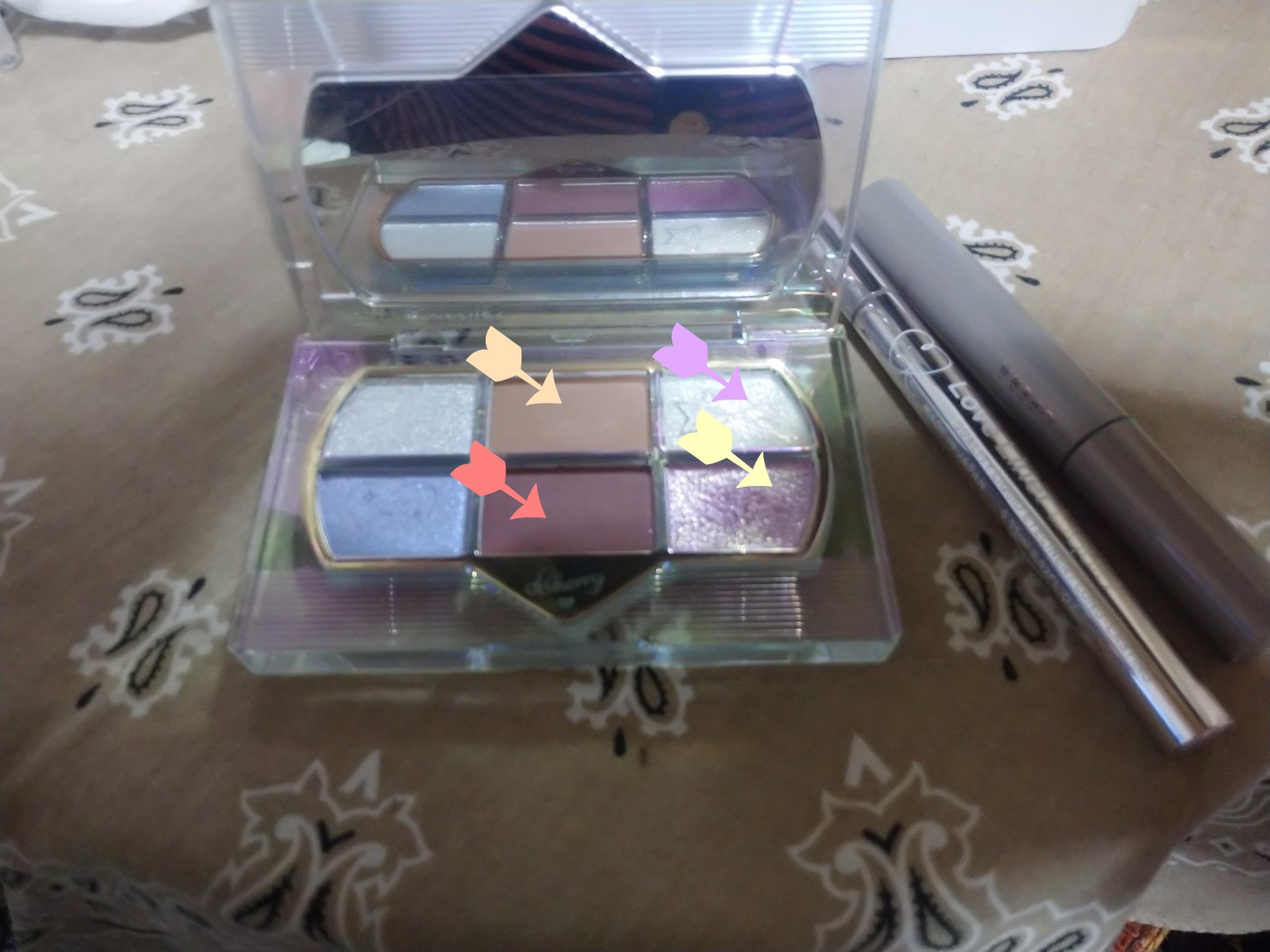レトロマグネティック アイシャドウパレット/FlowerKnows/アイシャドウパレットを使ったクチコミ（1枚目）