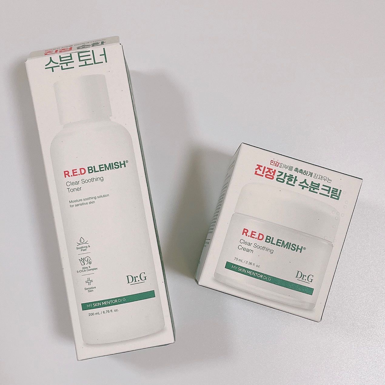 レッドブレミッシュ クリアスージングトナー/Dr.G/化粧水を使ったクチコミ（1枚目）