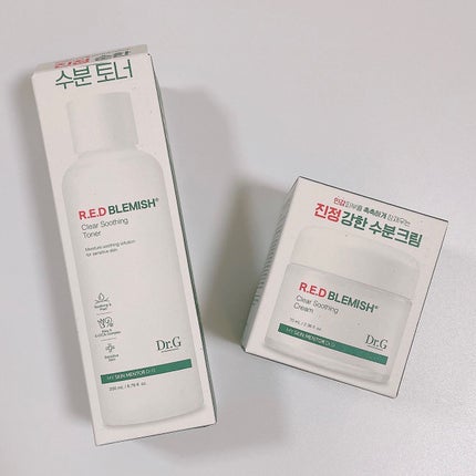 レッドブレミッシュ クリアスージングクリーム/Dr.G/フェイスクリームを使ったクチコミ(1枚目)