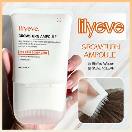 グローターン 100ml/リリーイブ/頭皮ローションを使ったクチコミ(1枚目)