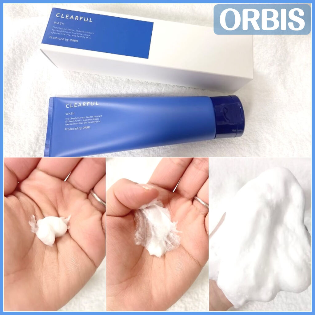 クリアフル ウォッシュ/オルビス/洗顔フォームを使ったクチコミ（1枚目）