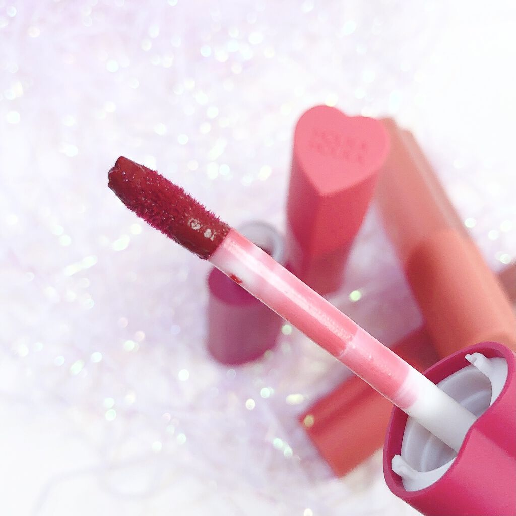ホリカホリカ ハートクラッシュグローティントエアー/HOLIKA HOLIKA/リップティントを使ったクチコミ（2枚目）