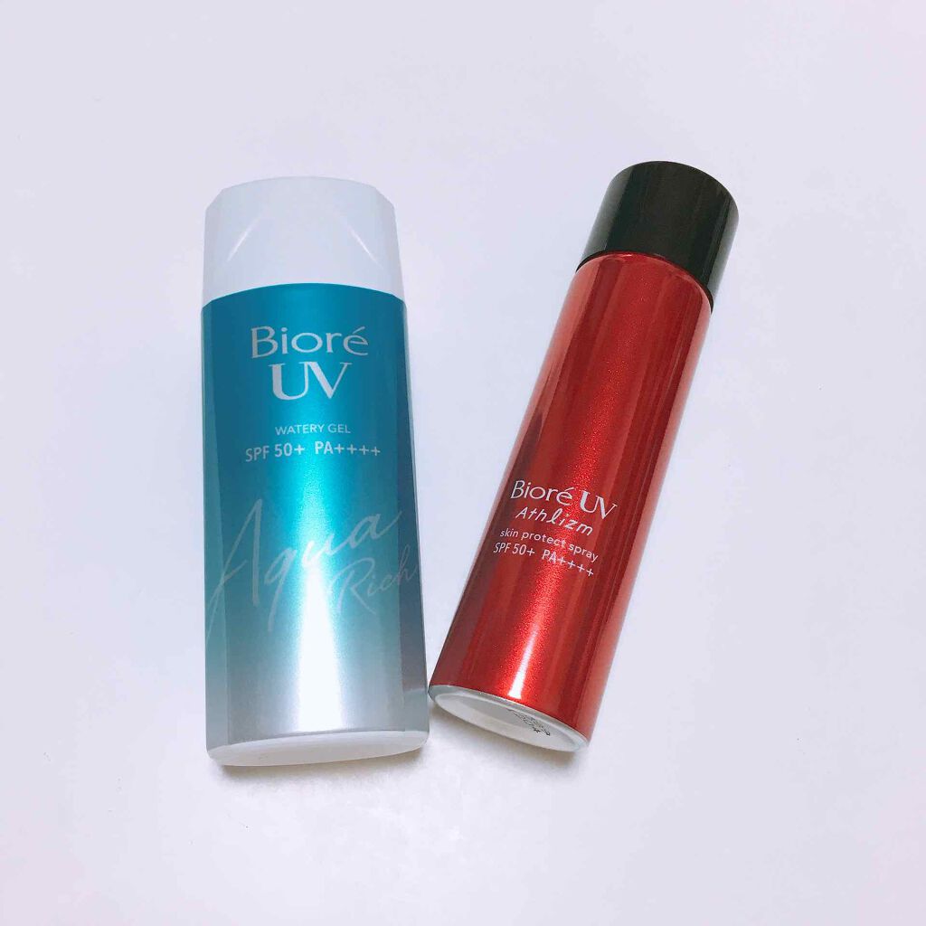 ビオレUV アクアリッチウォータリージェル /ビオレ/日焼け止め・UVケアを使ったクチコミ(4枚目)