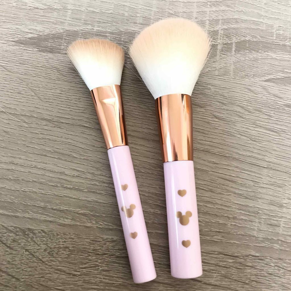 ごくふわっ ミッキーブラシ/DAISO/メイクブラシを使ったクチコミ（1枚目）