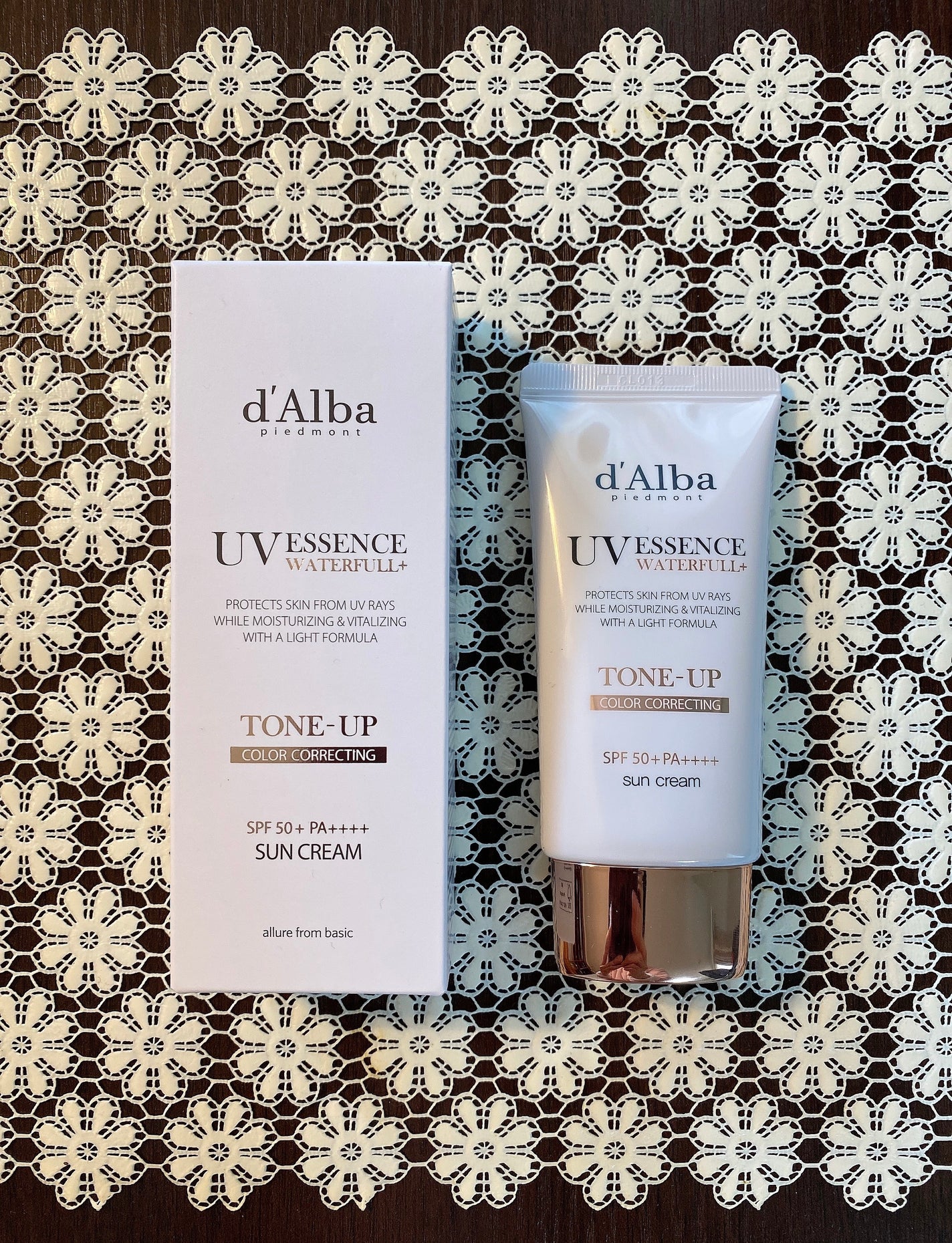 ウォータフルトーンアップサンクリーム/ダルバ/日焼け止めクリームを使ったクチコミ(1枚目)