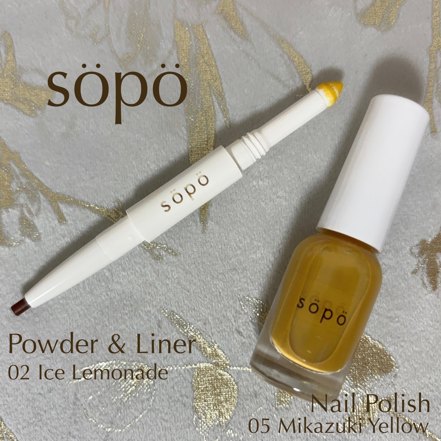 パウダー&ライナー/sopo/スティックアイシャドウを使ったクチコミ(1枚目)