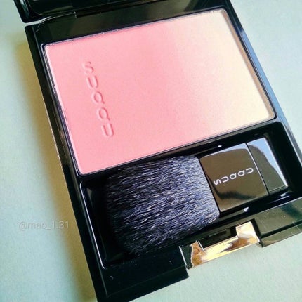 ピュア カラー ブラッシュ 124 桜光 -SAKURAHIKARI/SUQQU/パウダーチークを使ったクチコミ(2枚目)