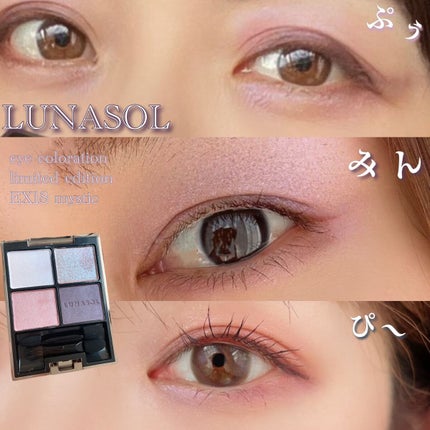 アイカラーレーション/LUNASOL/アイシャドウパレットを使ったクチコミ(6枚目)
