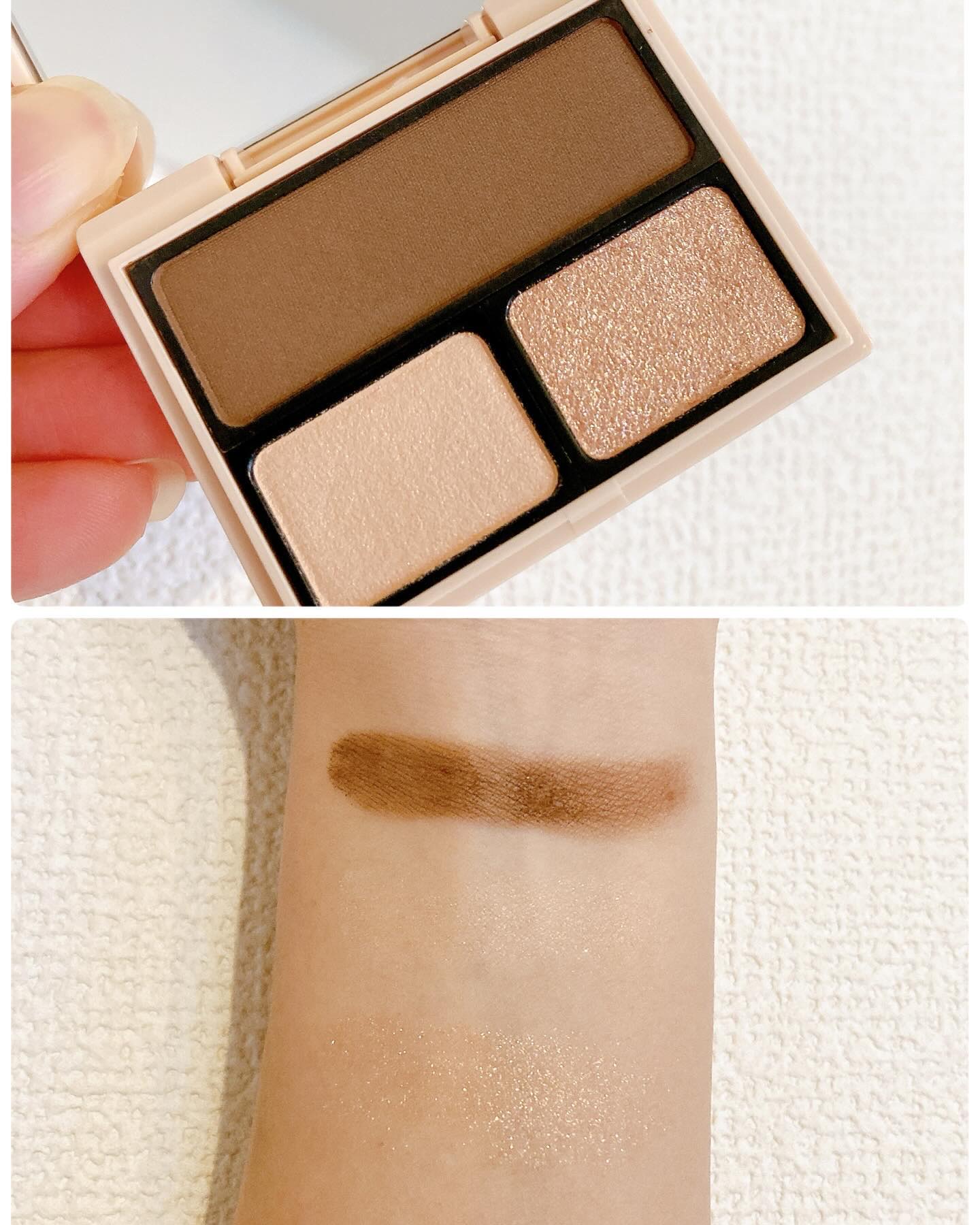 アイカラーパレット 03 テディココ/Upt/アイシャドウパレットを使ったクチコミ（2枚目）