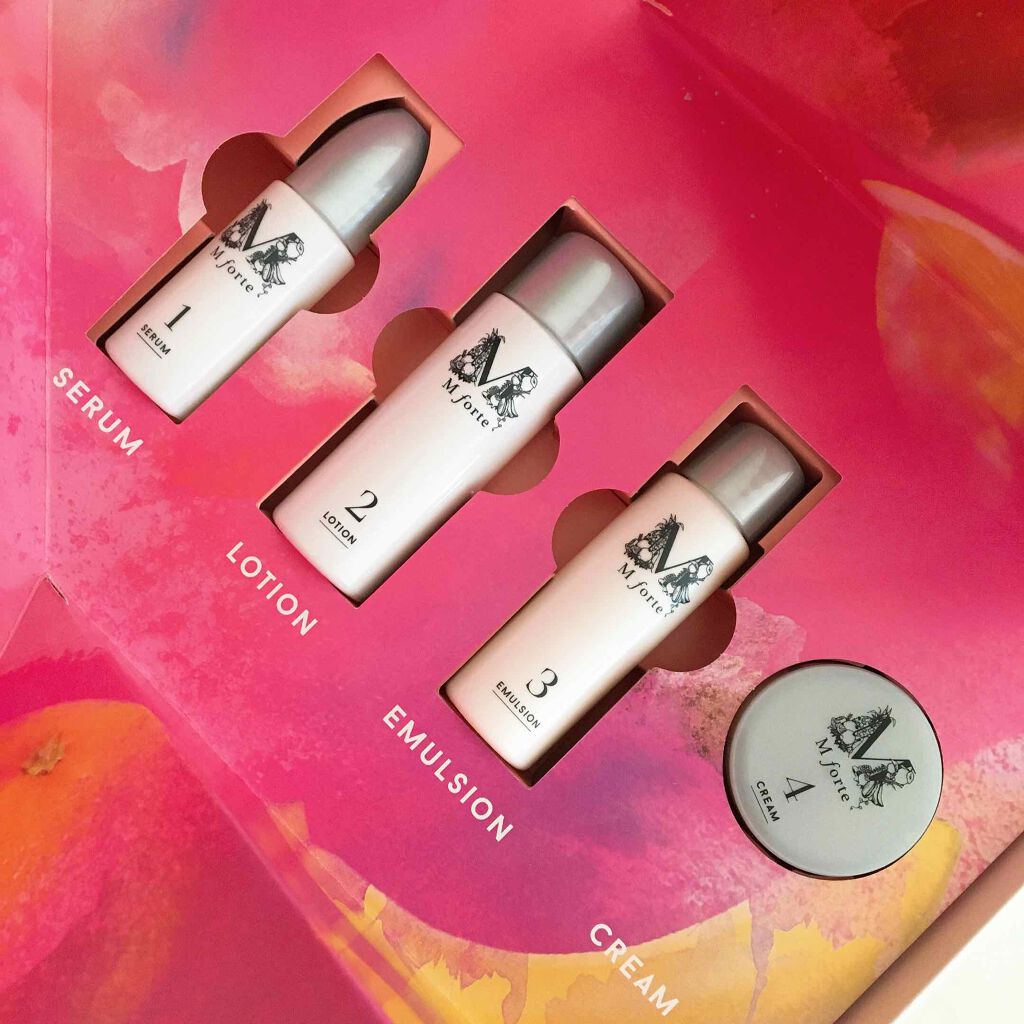 ウェルカムキット/M forte(エムフォルテ)/スキンケアキットを使ったクチコミ(2枚目)