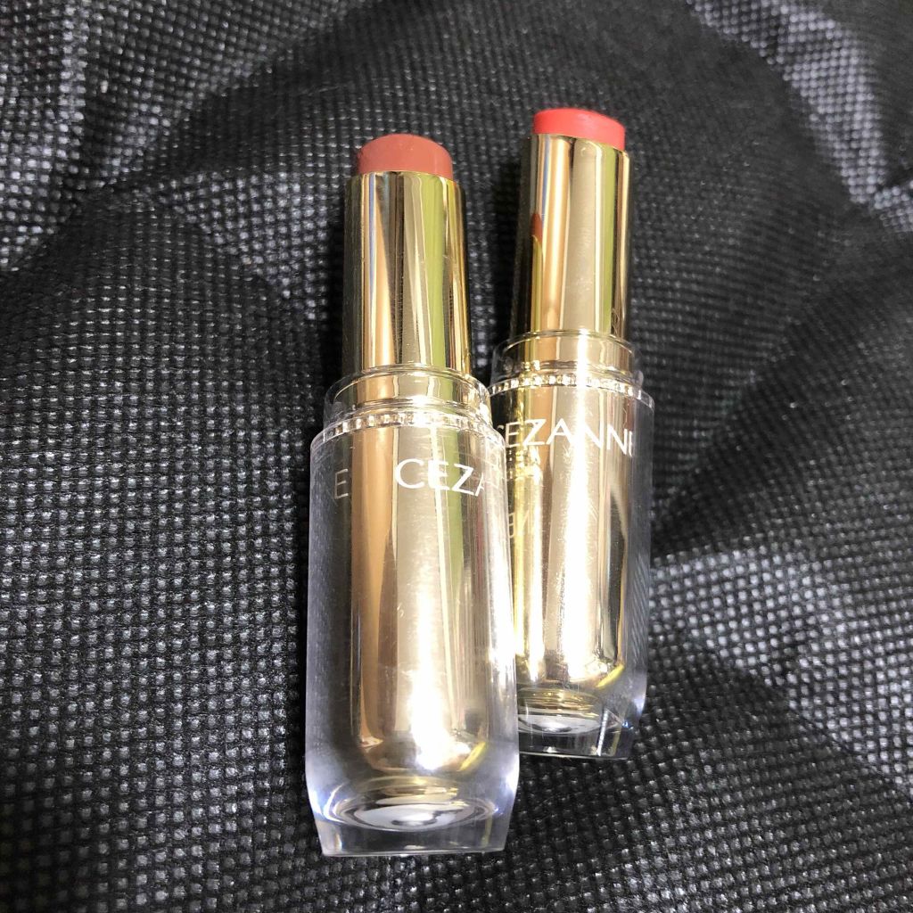 ラスティンググロスリップ/CEZANNE/口紅を使ったクチコミ（1枚目）