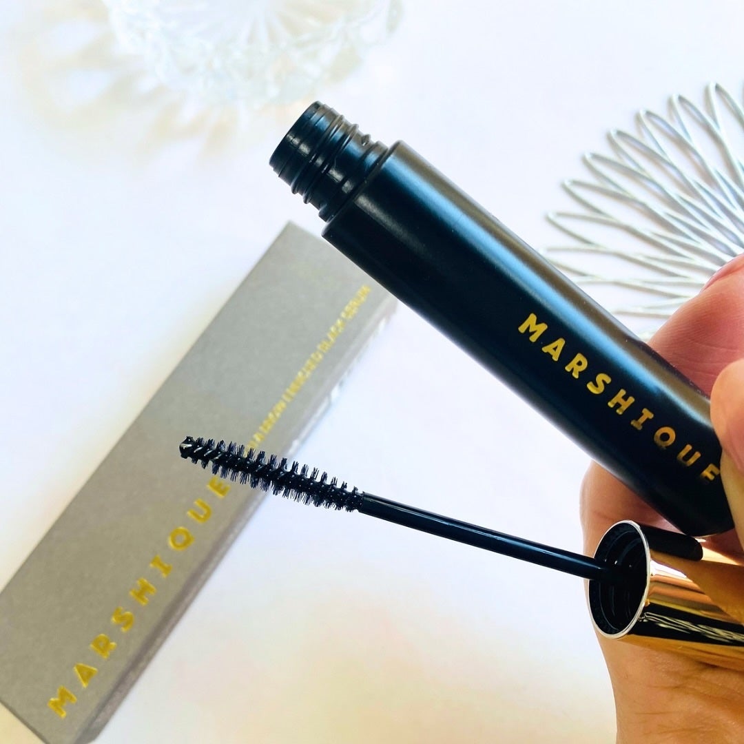 LASH & BROW ENRICHED BLACK SERUM/MARSHIQUE/まつげ美容液を使ったクチコミ(4枚目)