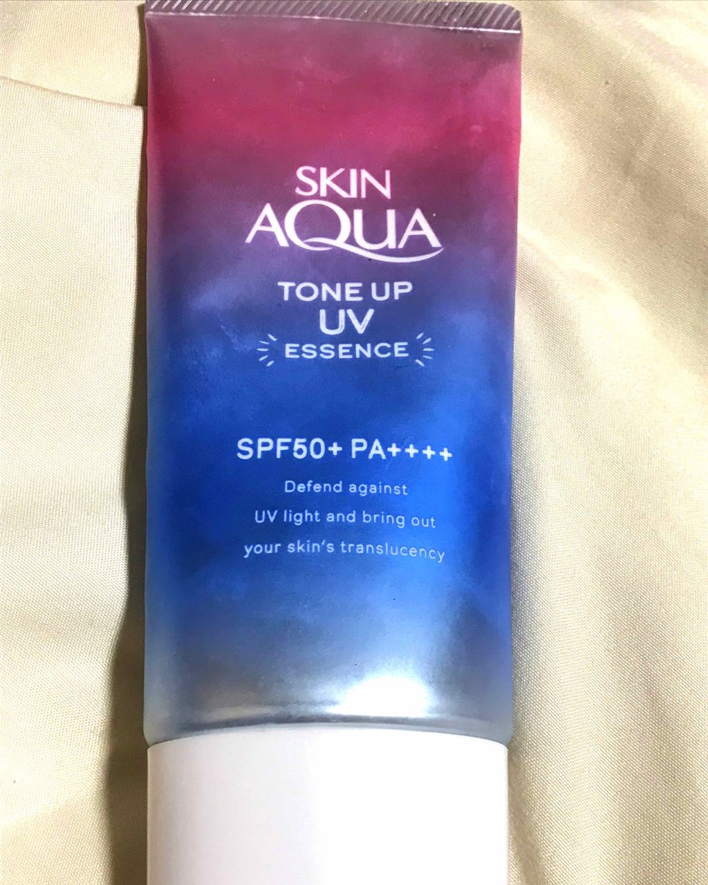 スキンアクア トーンアップUVエッセンス/スキンアクア/日焼け止めクリームを使ったクチコミ（1枚目）
