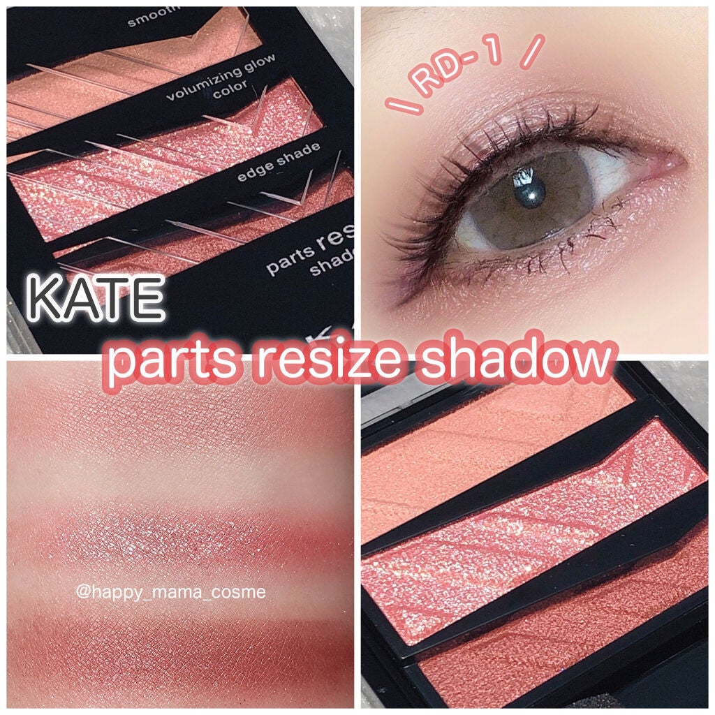 パーツリサイズシャドウ/KATE/アイシャドウパレットを使ったクチコミ(1枚目)