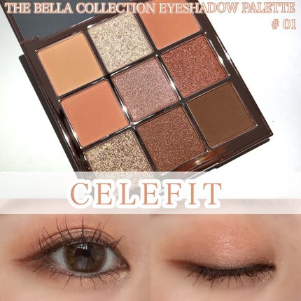 The Bella collection eyeshadow palette/CELEFIT/アイシャドウパレットを使ったクチコミ(1枚目)