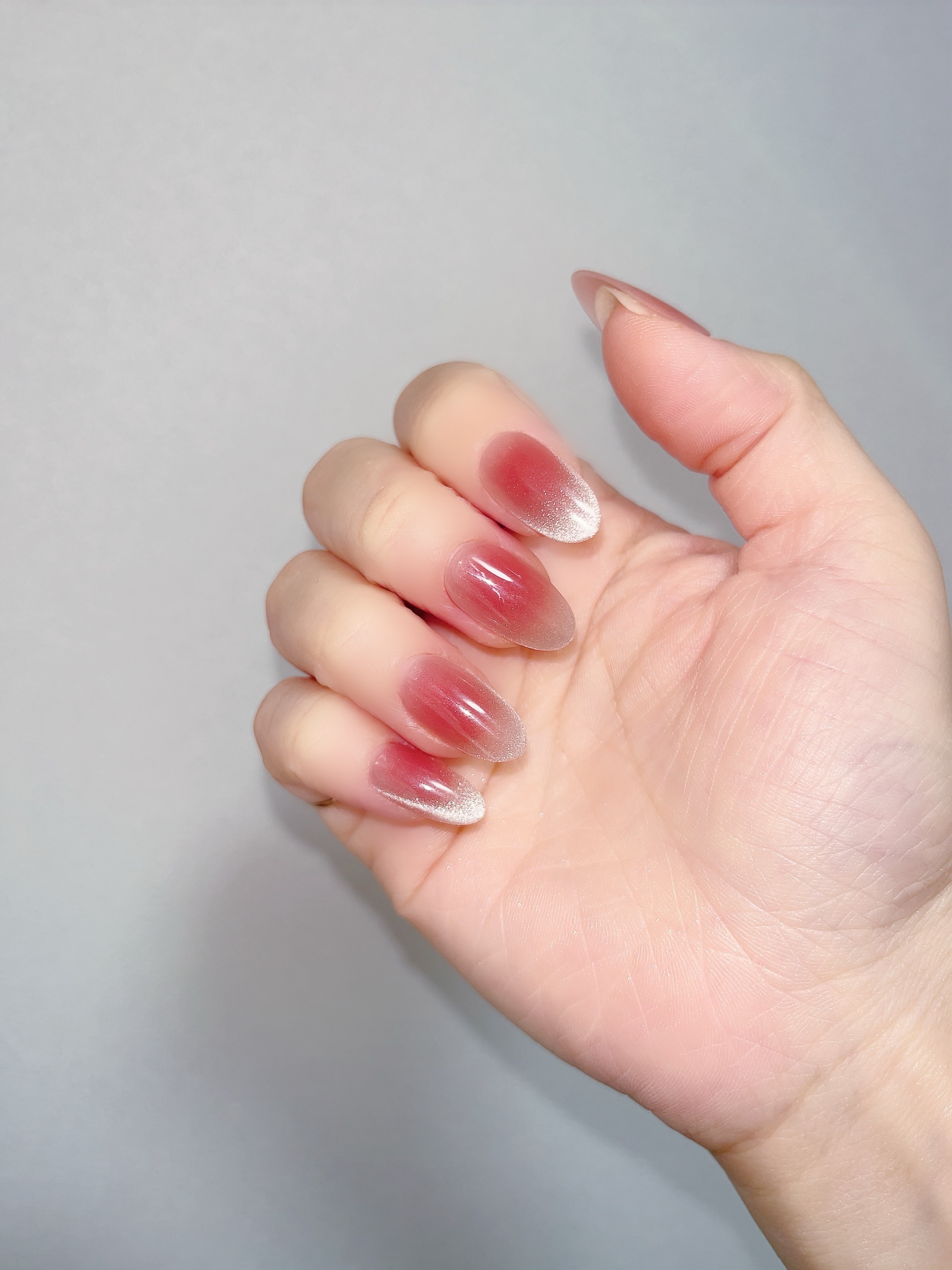 ネイルチップ(シールタイプ) Champagne Blush/FINGER SUIT/ネイルチップ・パーツを使ったクチコミ（2枚目）