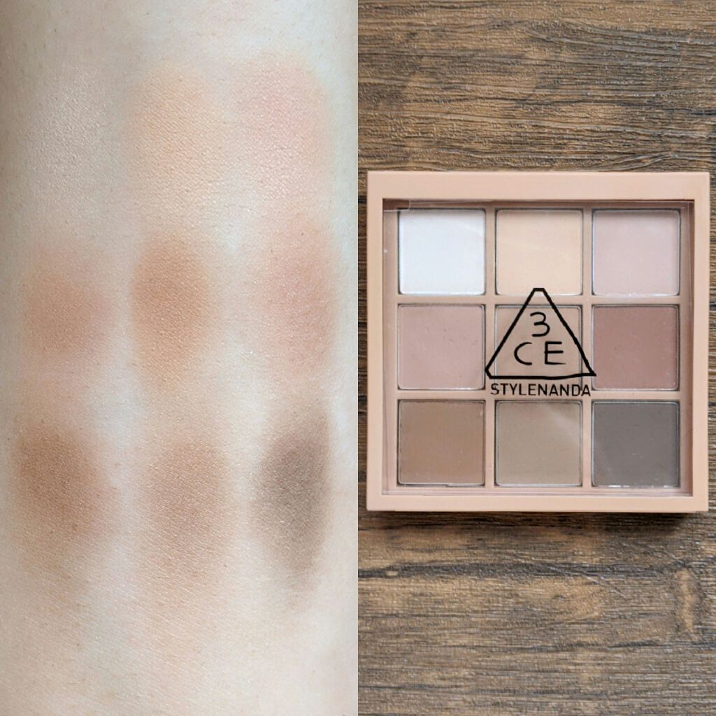3CE マルチアイカラーパレット/3CE/アイシャドウパレットを使ったクチコミ(2枚目)