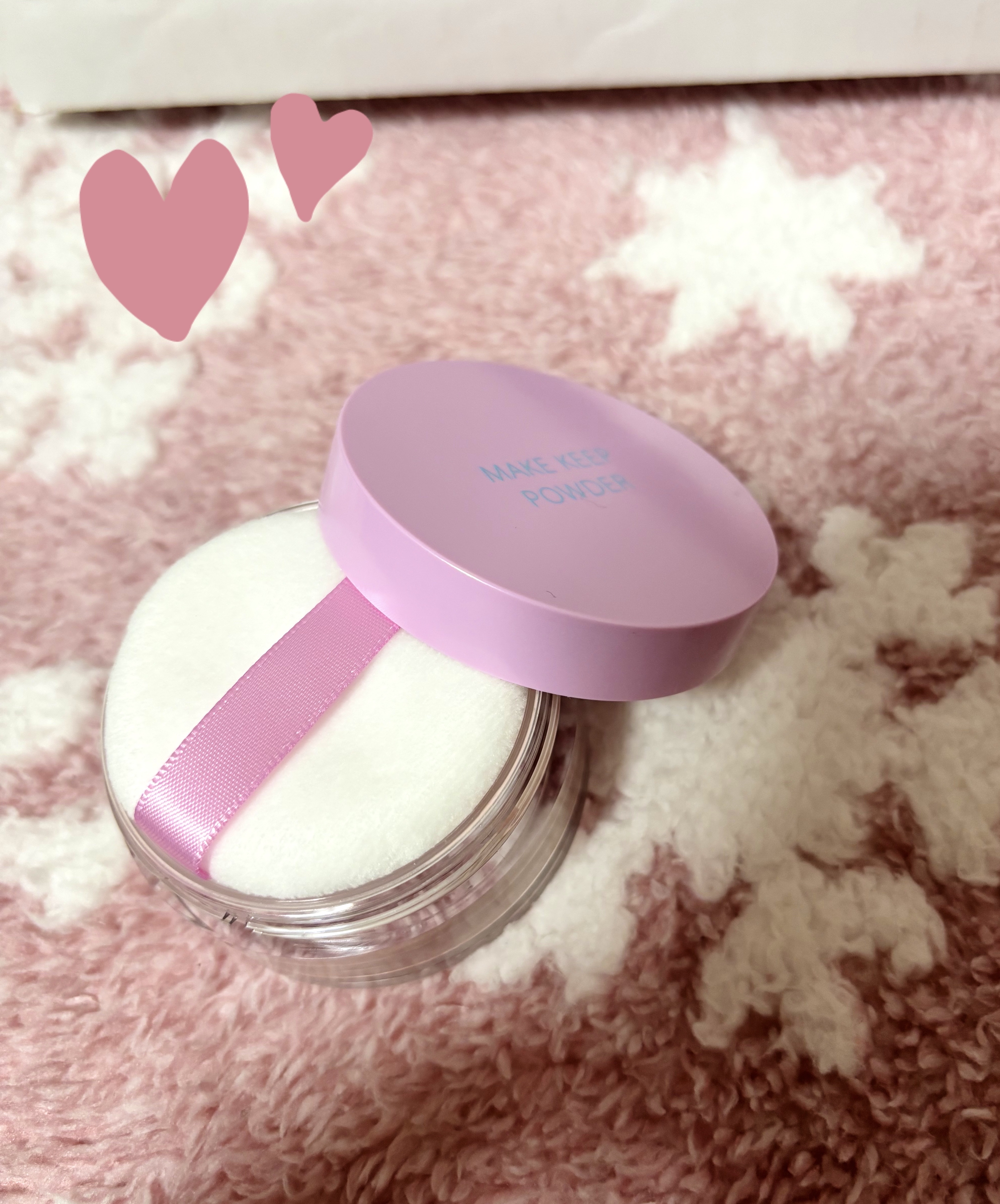 メイク キープ パウダー/コーセーコスメニエンス/ルースパウダーを使ったクチコミ（3枚目）