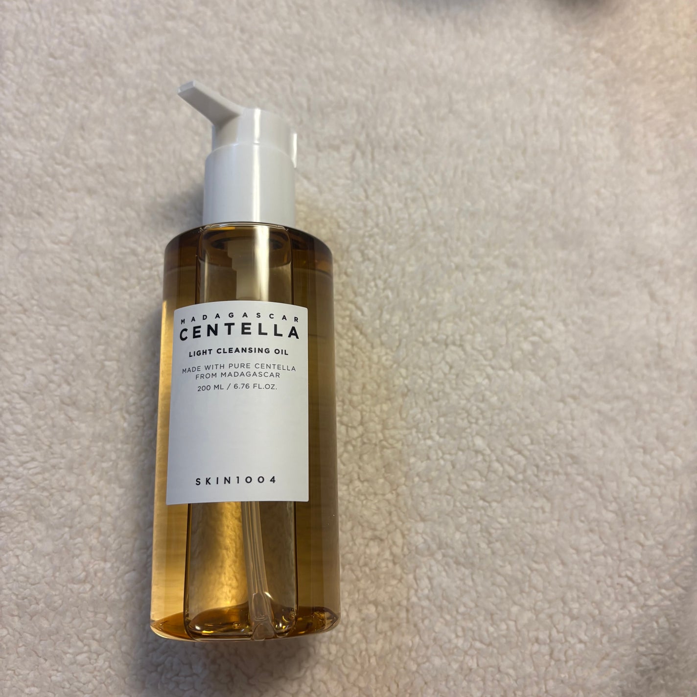 センテラ ライトクレンジングオイル/SKIN1004/オイルクレンジングを使ったクチコミ(1枚目)