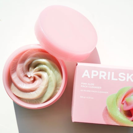 ピンクアロエメレンゲクレンザー/APRILSKIN/その他洗顔料を使ったクチコミ(8枚目)