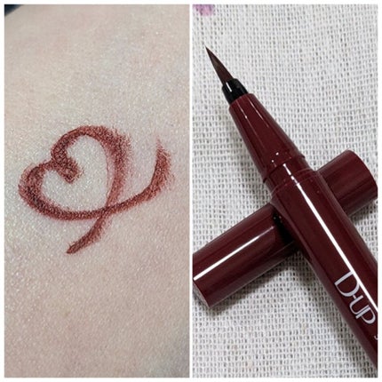 シルキーリキッドアイライナーWP/D-UP/リキッドアイライナーを使ったクチコミ(2枚目)