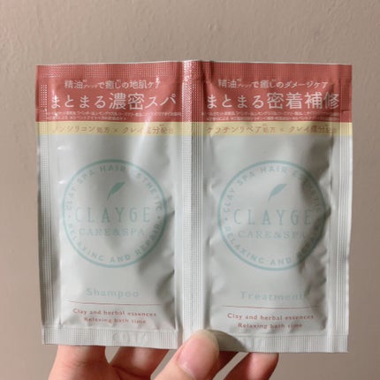 シャンプー/トリートメントR /CLAYGE/シャンプー・コンディショナーを使ったクチコミ(1枚目)
