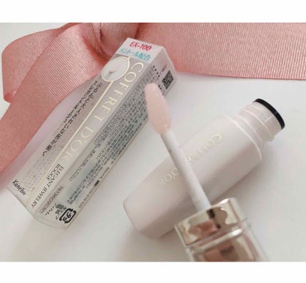 エレガントジュエリールージュ/コフレドール/口紅を使ったクチコミ(4枚目)