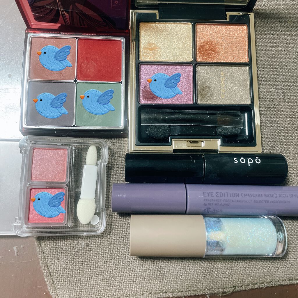 ウキヨモダン アイシャドウパレット/RMK/アイシャドウパレットを使ったクチコミ（2枚目）