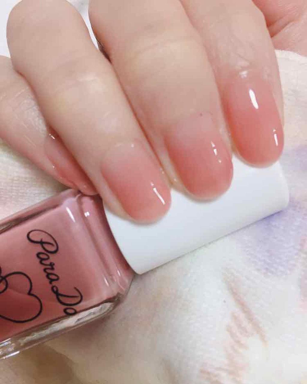 ネイルファンデーション/パラドゥ/マニキュアを使ったクチコミ（1枚目）