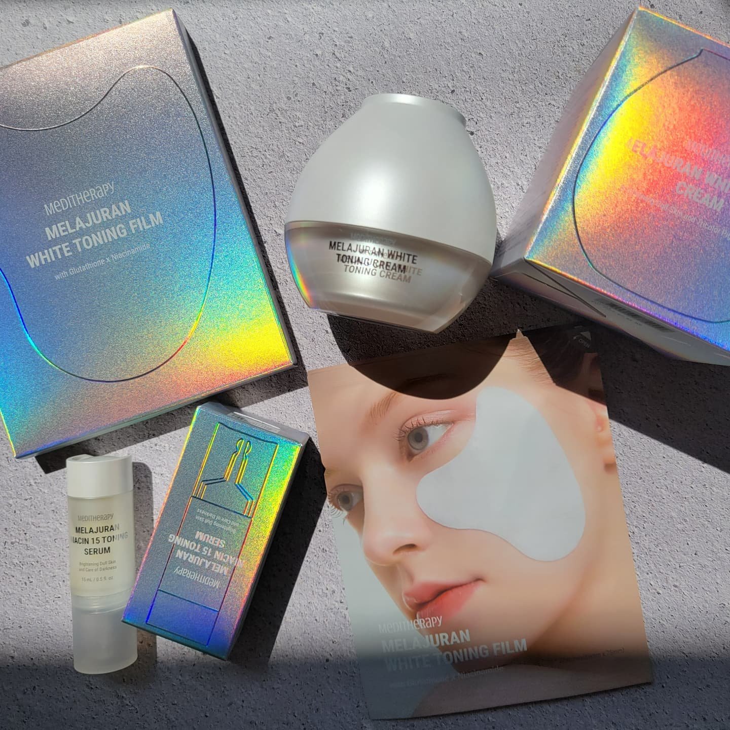 メラジュランホワイトトーニングフィルム/MEDITHERAPY/シートマスク・パックを使ったクチコミ（1枚目）