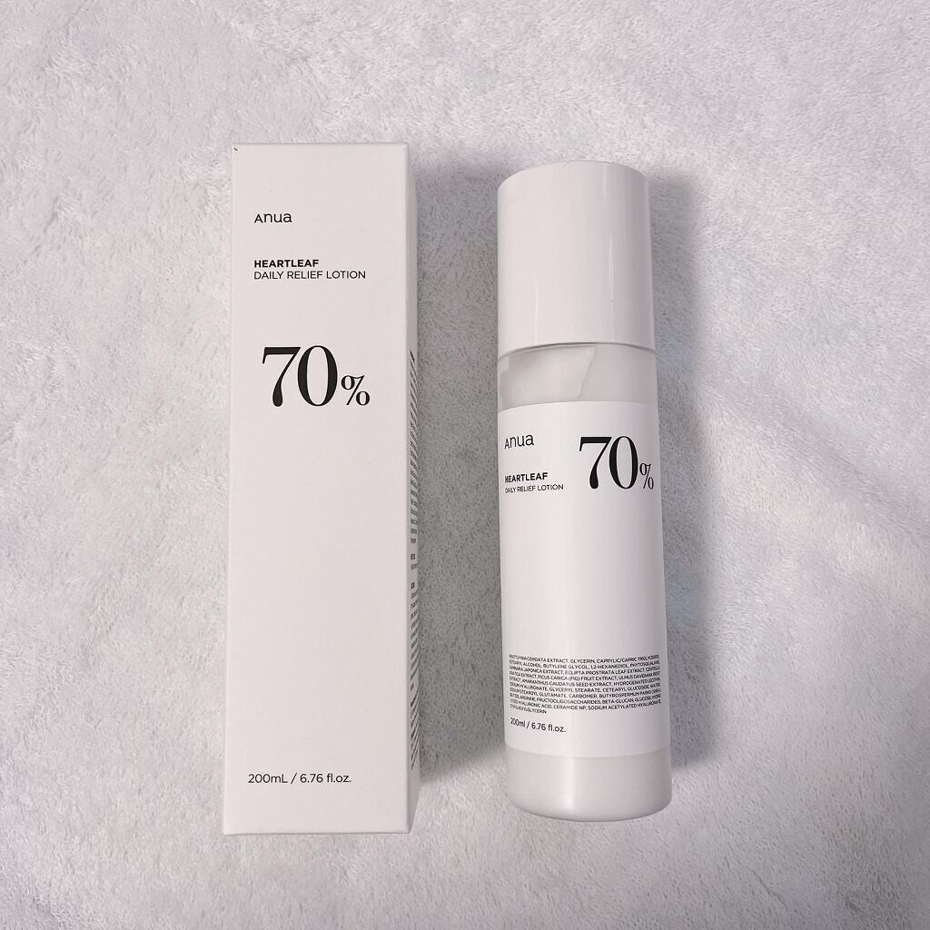 ドクダミ70デイリーリリーフローション/Anua/乳液を使ったクチコミ（1枚目）