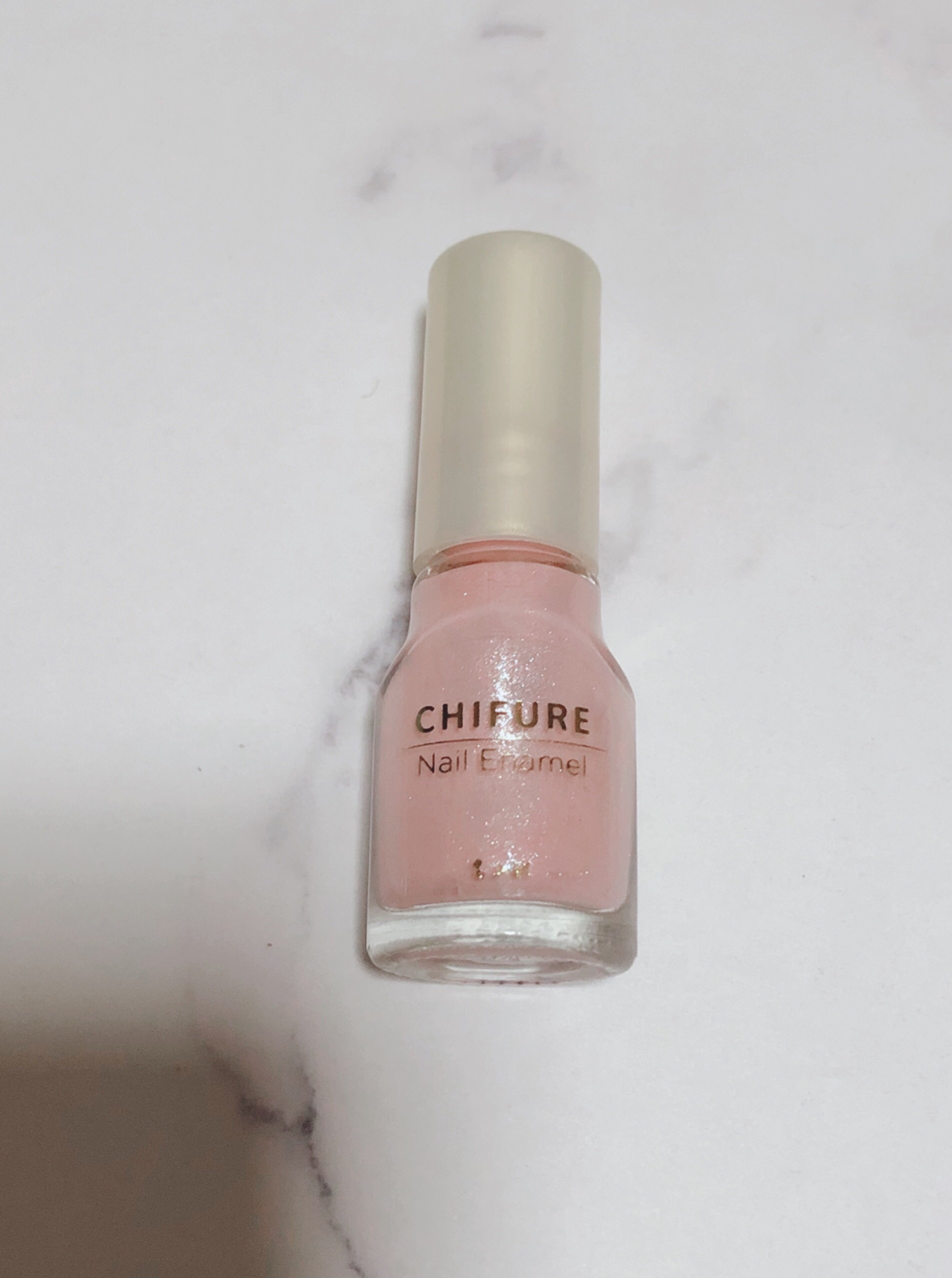 ネイル エナメル 314 パープル系パール/ちふれ/マニキュアを使ったクチコミ（1枚目）